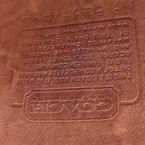 Vintage COACH 70's Saddle/ buckle Courier Large - Picture 7 of 17